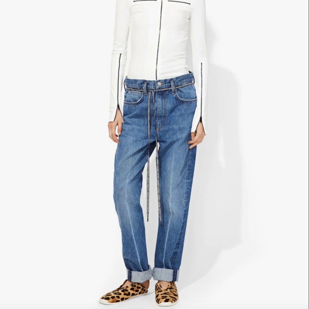PSWL Proenza Schouler White Label Paperbag Jeans